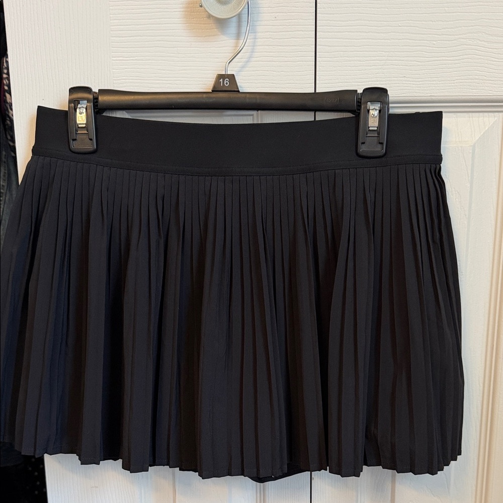 Black Pleated Women’s Shorts